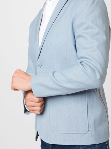 Coupe regular Veste de costume ESPRIT en bleu
