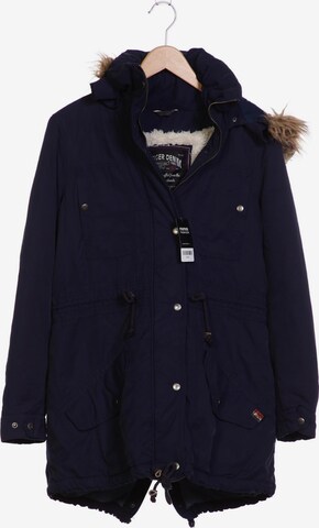 Tommy Jeans Mantel L in Blau: predná strana