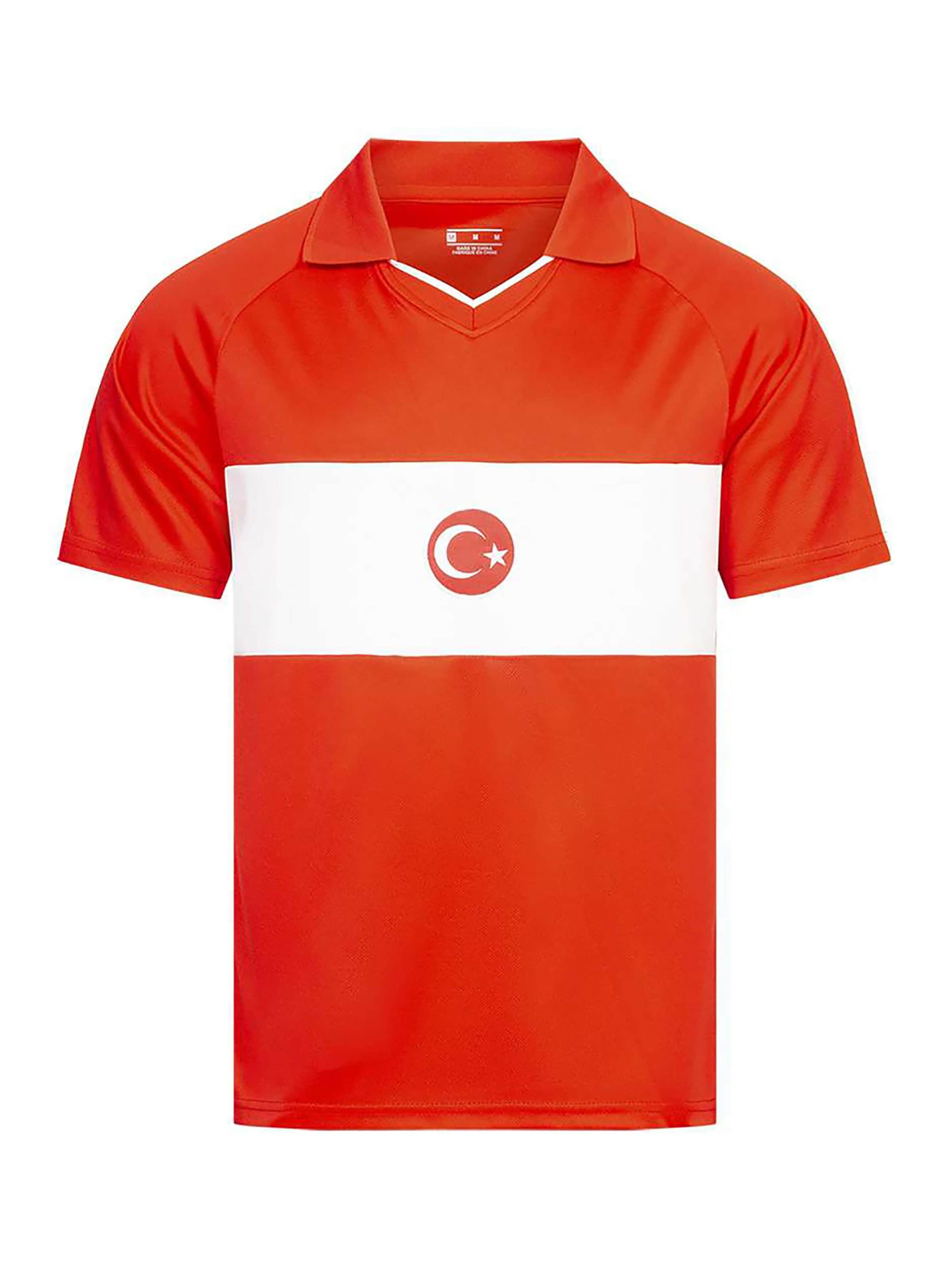 JELEX Jersey 'Retro History Türkei' in Red: front