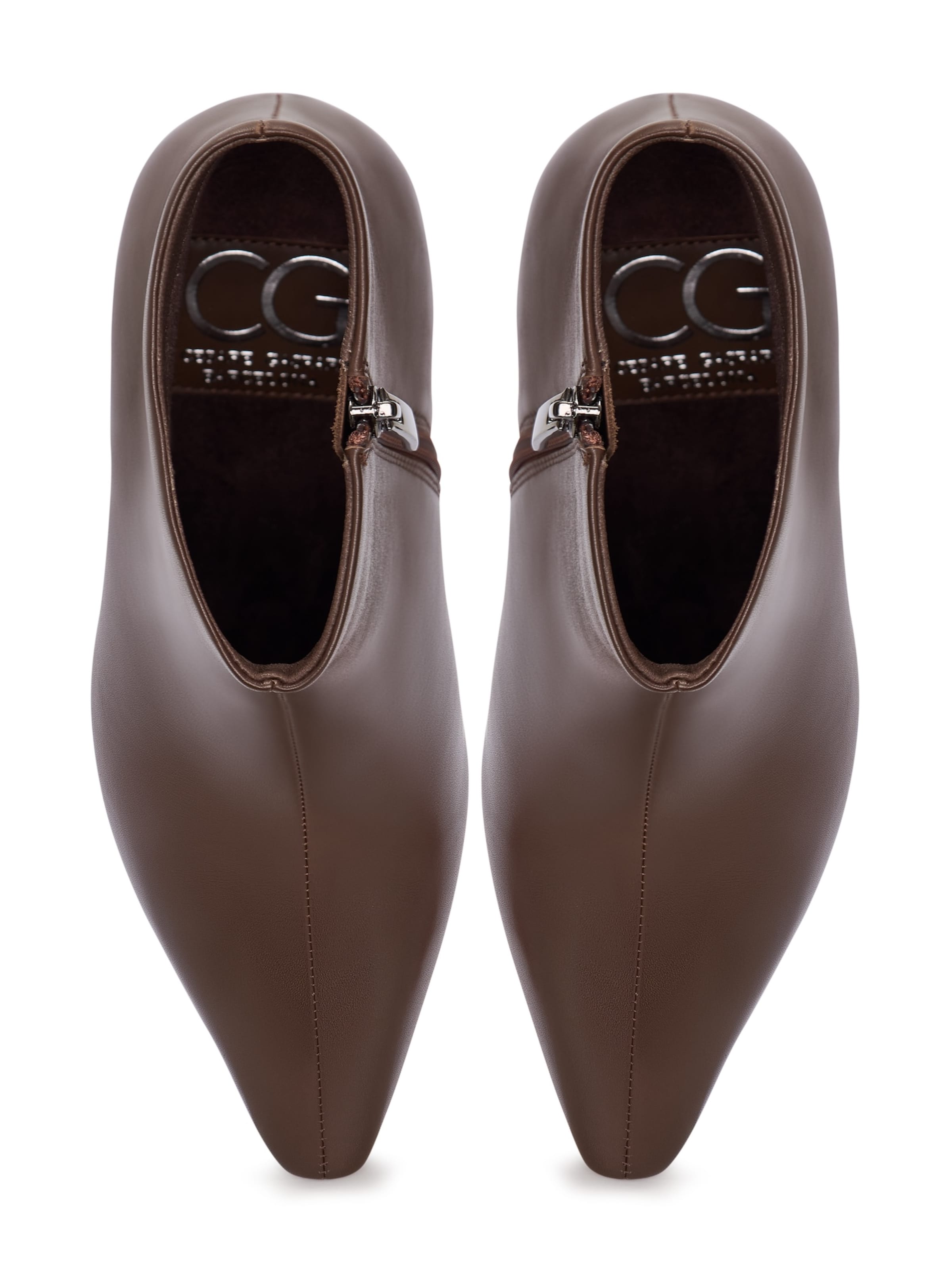 CESARE GASPARI Stiefelette in Braun