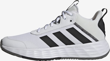 ADIDAS PERFORMANCE Спортни обувки 'Ownthegame' в бяло: отпред