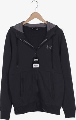 UNDER ARMOUR Sweatshirt & Zip-Up Hoodie in L in Blue: front