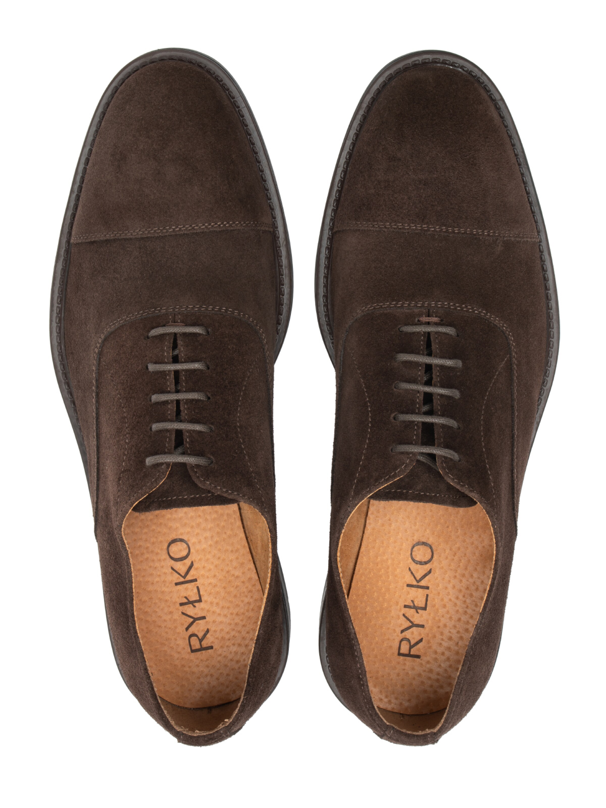 RYLKO Schnürschuh in Braun
