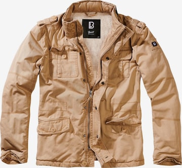 Brandit Between-Season Jacket 'Britannia' in Beige: front