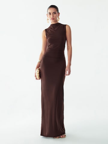 BWLDR Kleid  'LYRAH' in Braun