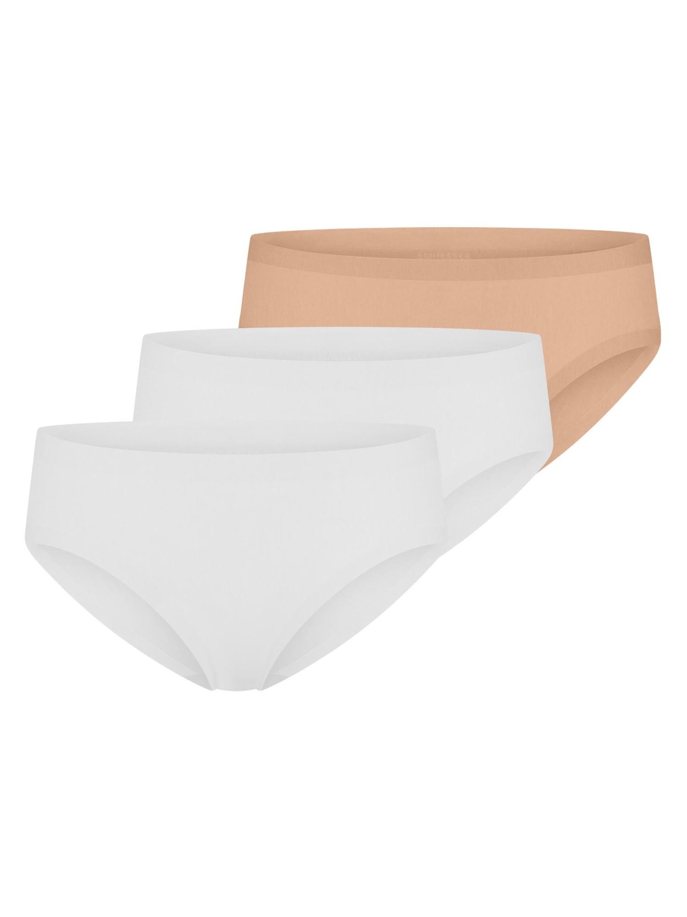 SCHIESSER Panty 'Invisible Cotton' in Brown: front