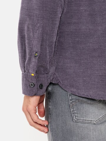 CAMEL ACTIVE Regular fit Button Up Shirt in Purple