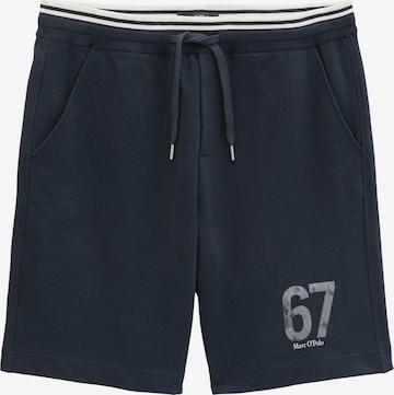 Marc O'Polo Trousers in Blue: front