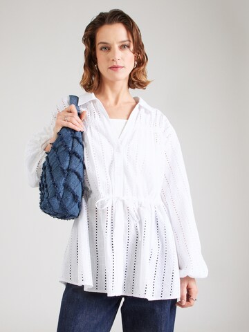 Camicia da donna 'Anarola' di Samsøe Samsøe in bianco: frontale
