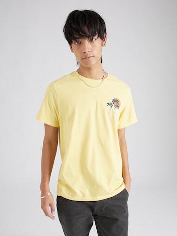 dzeltens BLEND T-Krekls: no priekšpuses