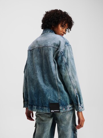 KARL LAGERFELD JEANS Демисезонная куртка в Синий