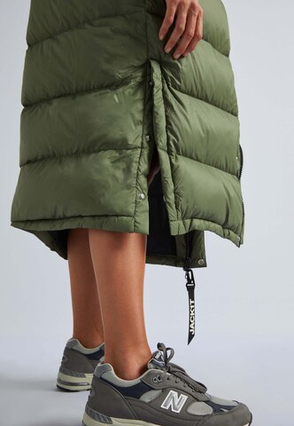 Manteau d’hiver 'Cocoon' JACK1T en vert