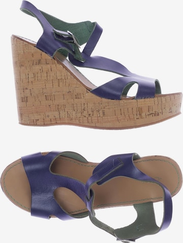 COX Sandalen 37 in Blau: predná strana