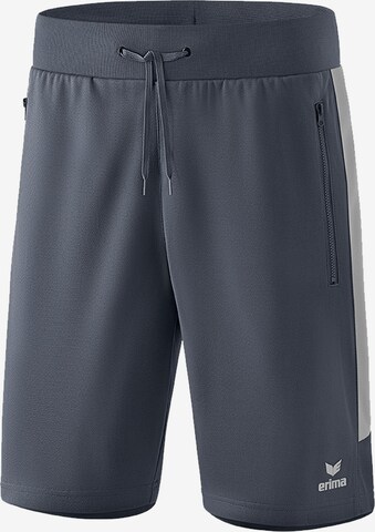 ERIMA Regular Workout Pants in Grey: front