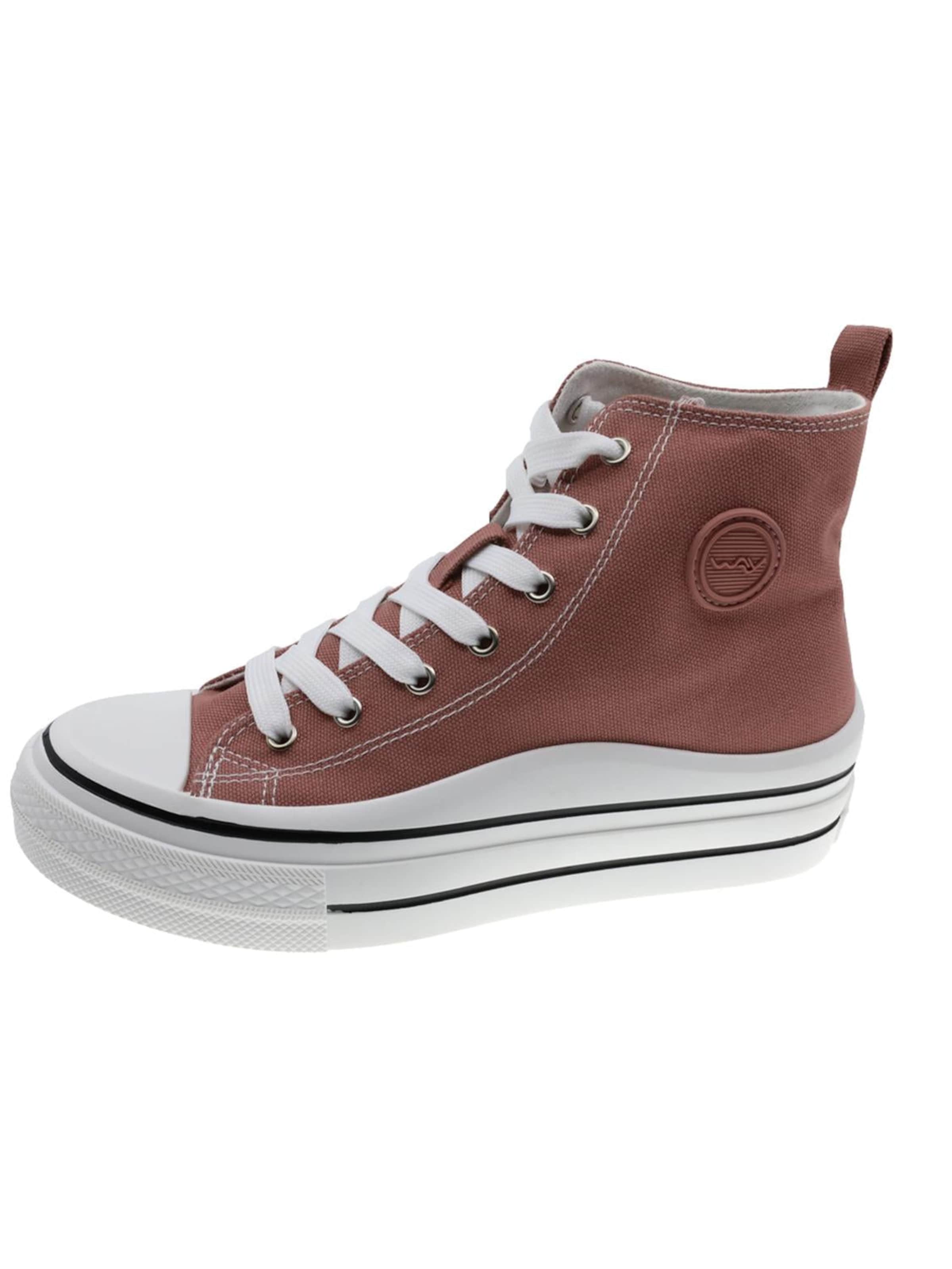 Sneaker di Beppi in rosa: frontale