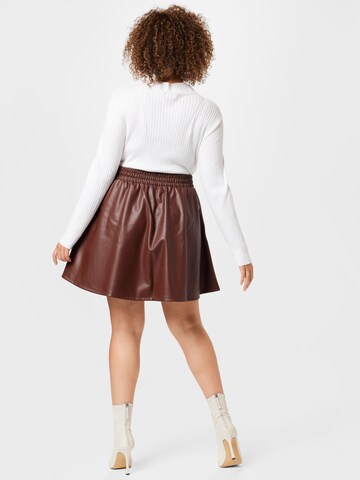 EVOKED Skirt 'Dagmar' in Brown