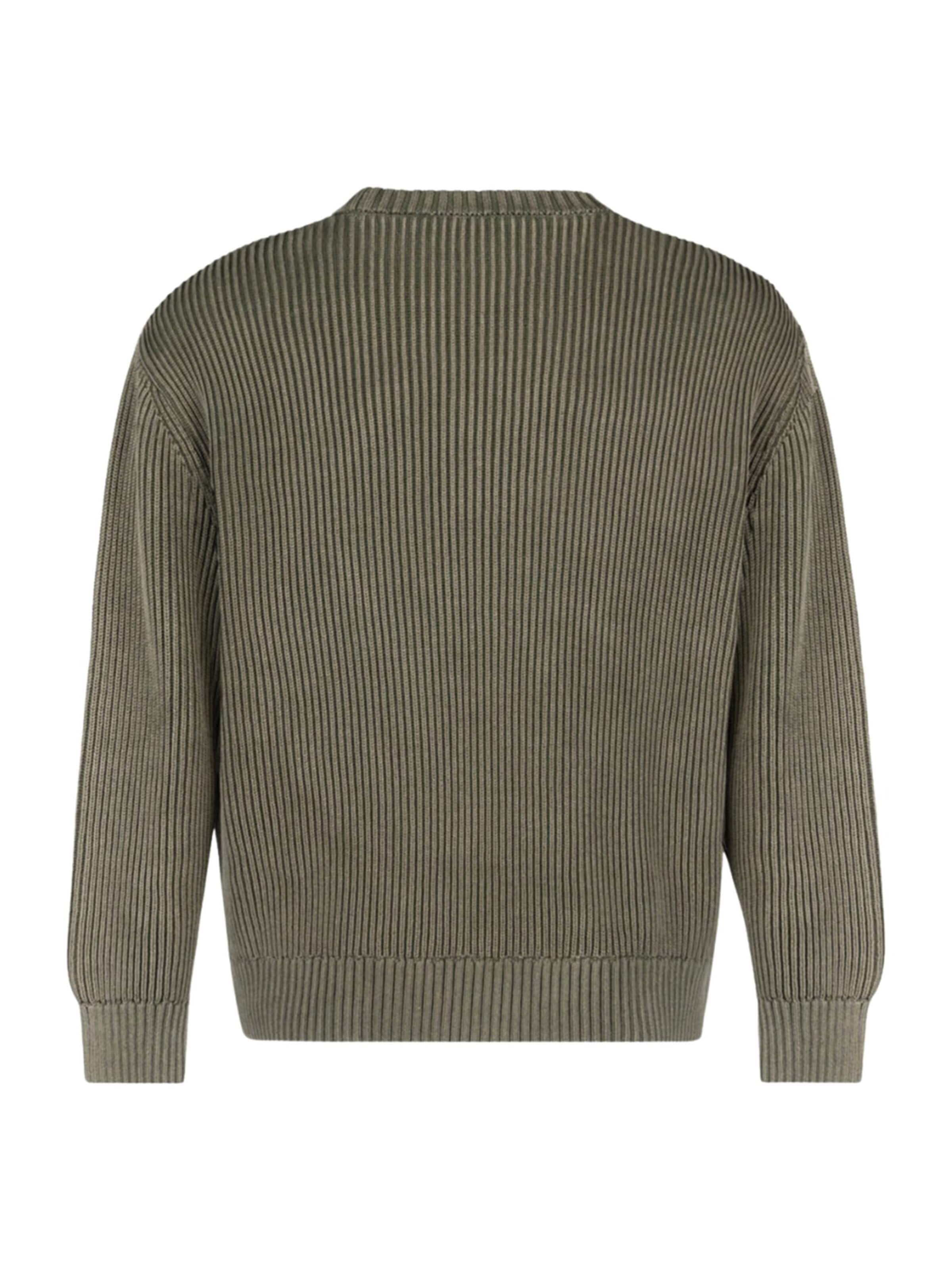 Lowkey - Jersey 'Heavyweight Knit Sweater Strickpullover' en verde