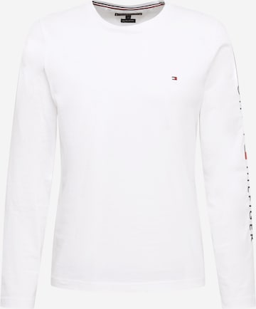 T-Shirt TOMMY HILFIGER en blanc : devant