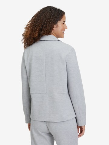 Betty & Co Blazer-Jacke mit Taschen in Grau