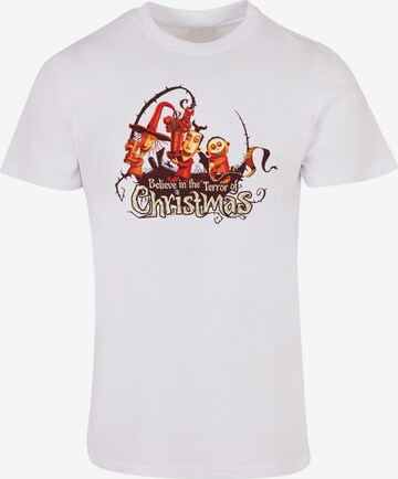 T-Shirt 'The Nightmare Before Christmas' ABSOLUTE CULT en blanc : devant