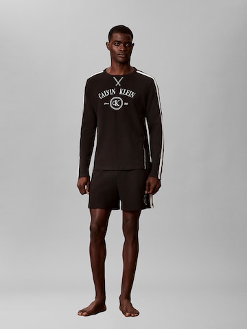 Calvin Klein Regular Broek in Zwart