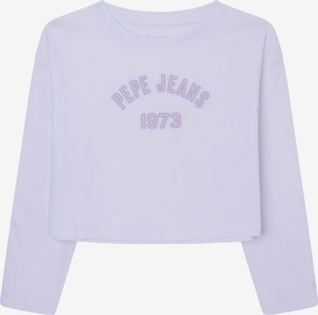 T-Shirt Pepe Jeans en violet : devant