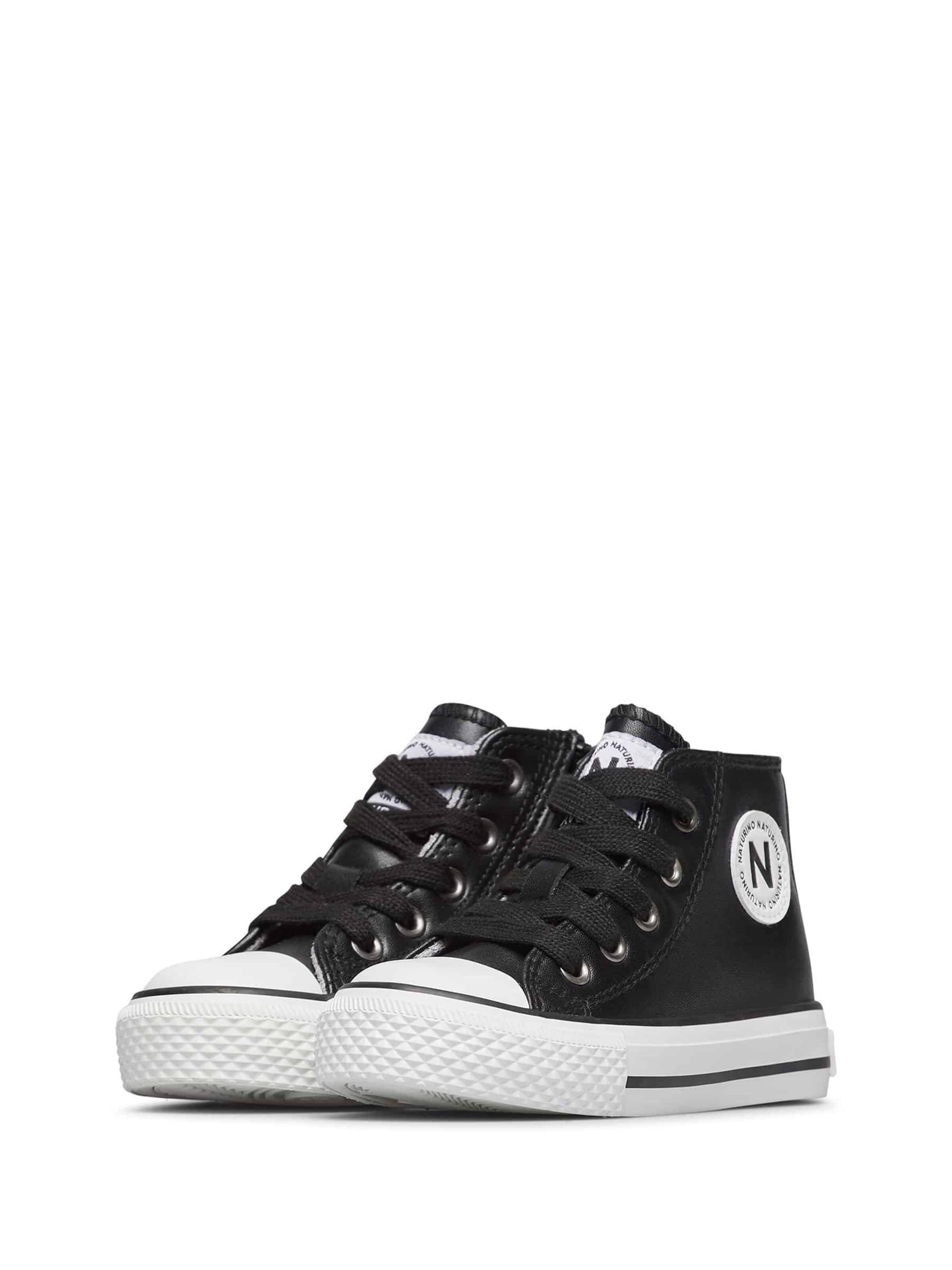 NATURINO Sneakers laag 'YLFAS.' in Zwart