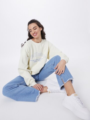 Nasty Gal - Sweatshirt em amarelo