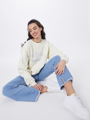 Nasty Gal Sweatshirt i gul