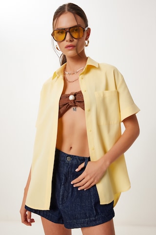 Happiness İstanbul Блуза в жълто: отпред
