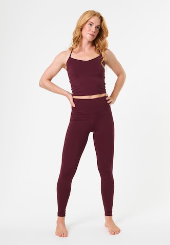 Girlfriend Collective Sports top 'Float' in Purple