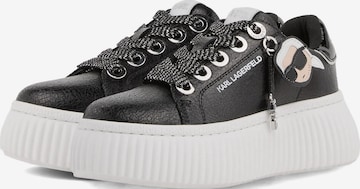 Karl Lagerfeld Sneakersy niskie ' IKON ' w kolorze czarny: przód