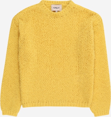 Pull-over 'Nordic Life' KIDS ONLY en jaune : devant