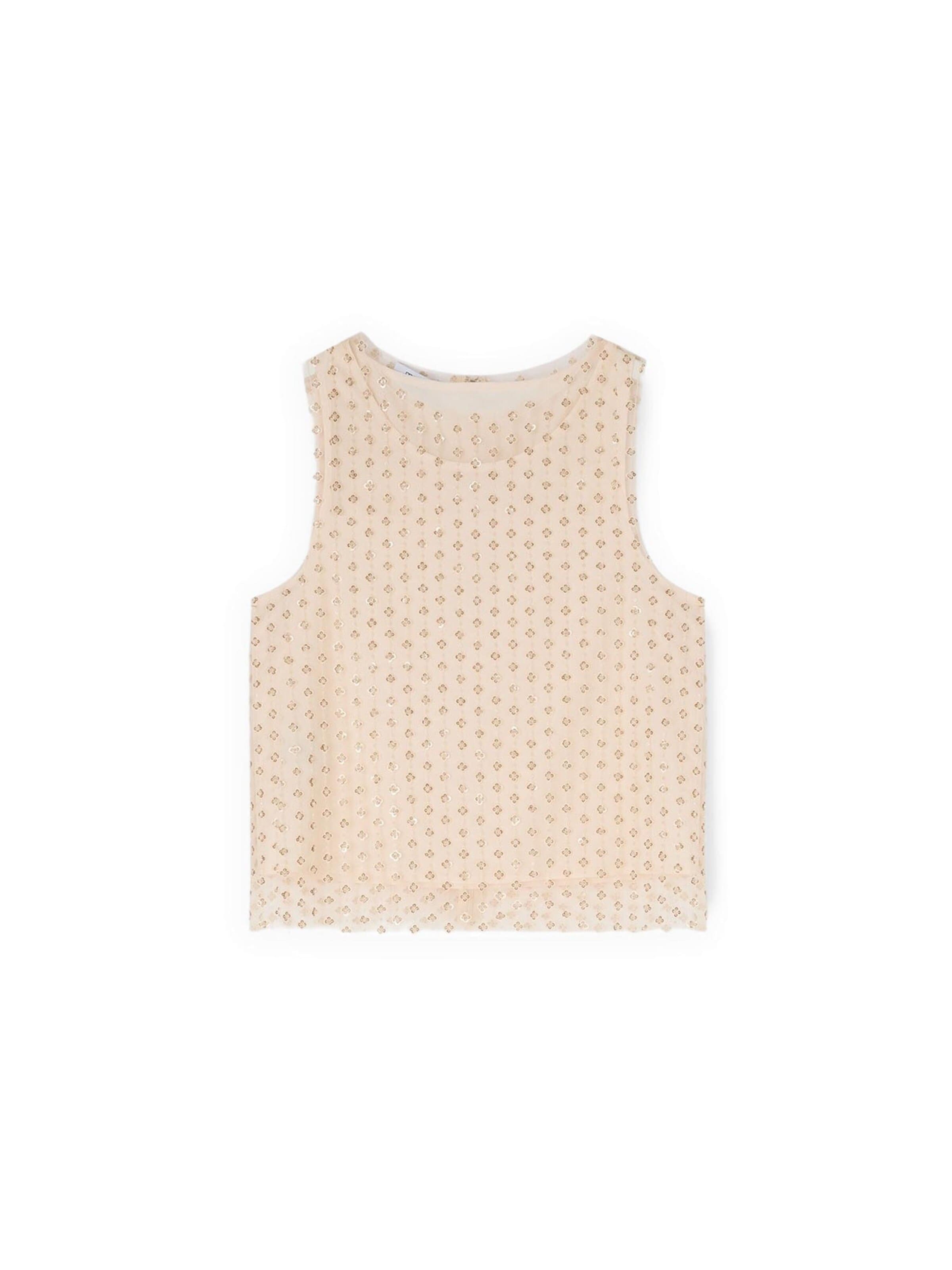 Top di MOTIVI in beige: frontale