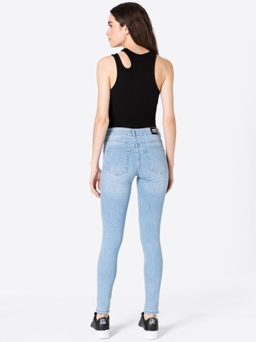 Dr. Denim Skinny Jeans 'Lexy' in Blau