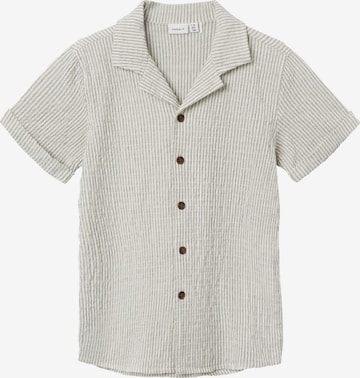 NAME IT Regular fit Button Up Shirt 'FEDENIS' in Beige: front
