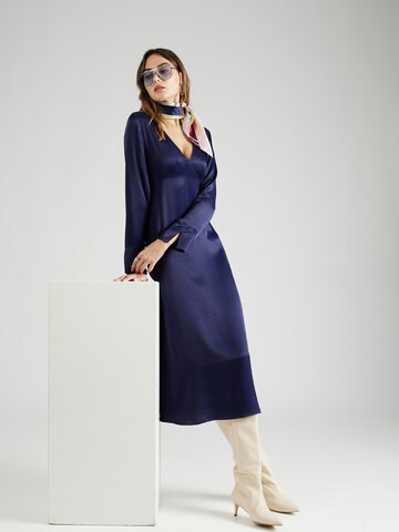 Robe 'LISNA' FRNCH PARIS en bleu