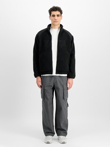 ALPHA INDUSTRIES Between-Season Jacket in Black: front