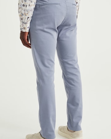 WE Fashion - Slimfit Pantalón chino en azul