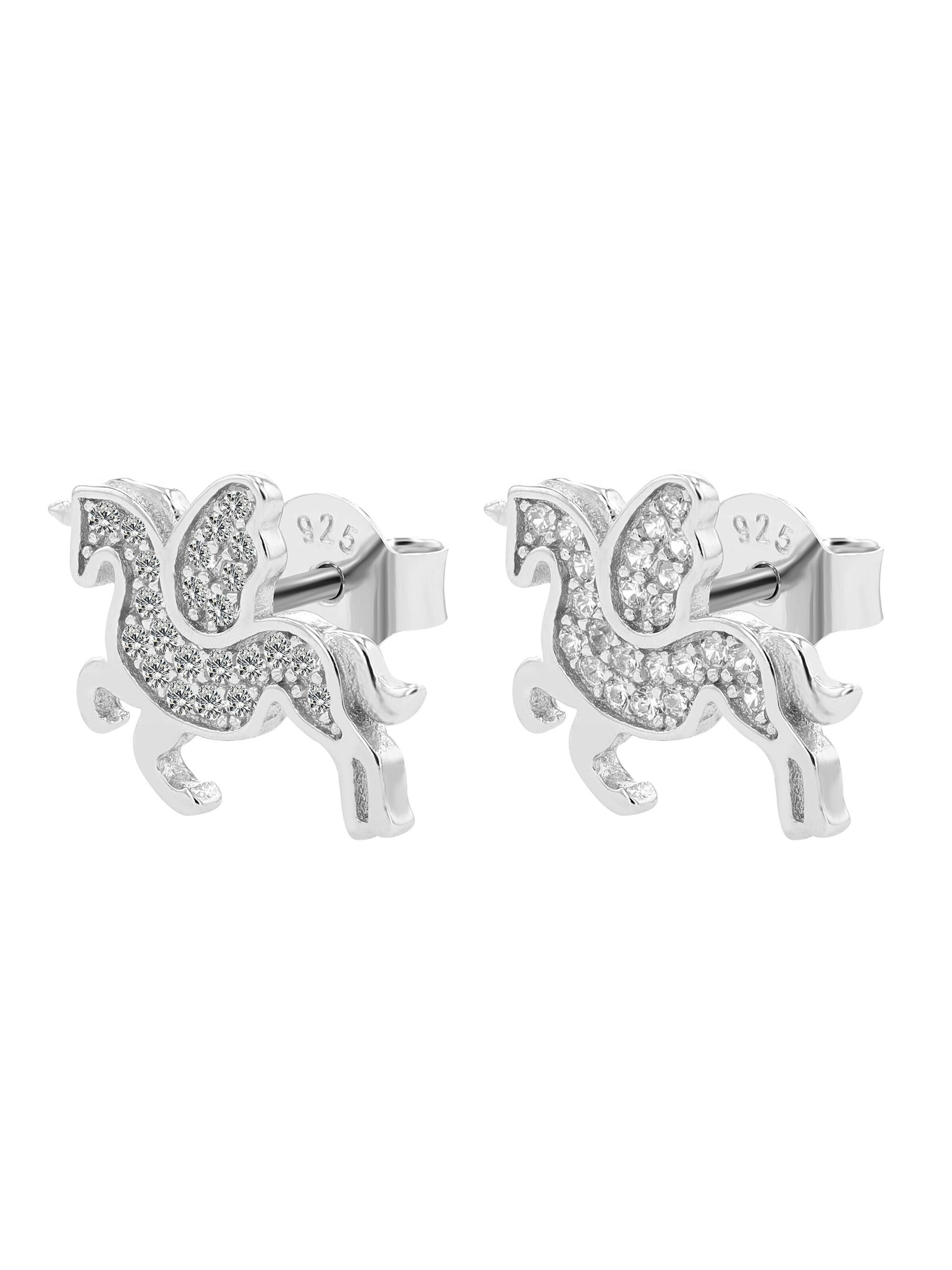 Akzent Earrings '"Sophi" aus 925 Sterlingsilber, hautverträglich' in Silver