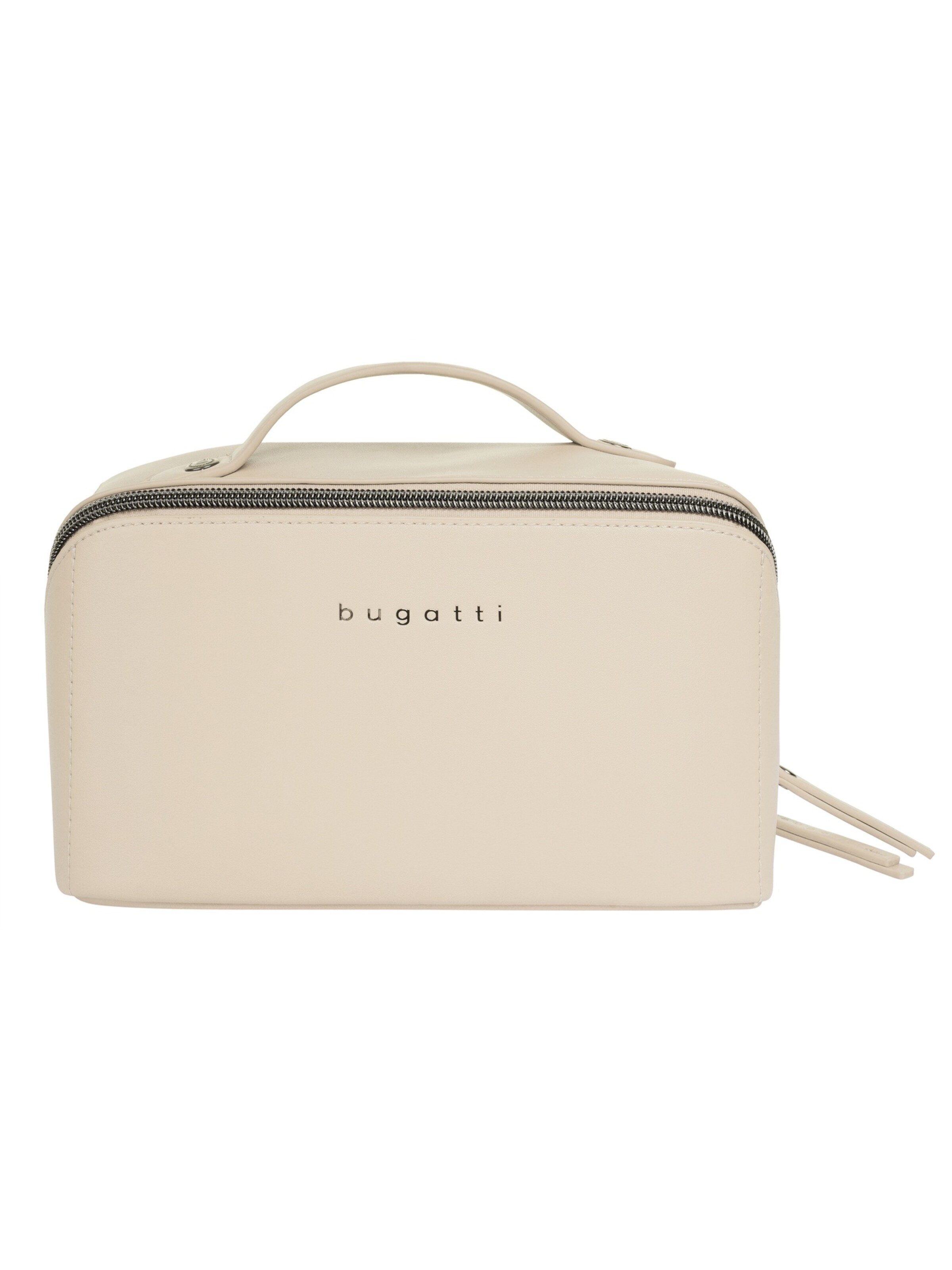 bugatti Toiletry Bag 'bugatti Kulturtasche ALMATA' in Beige: front