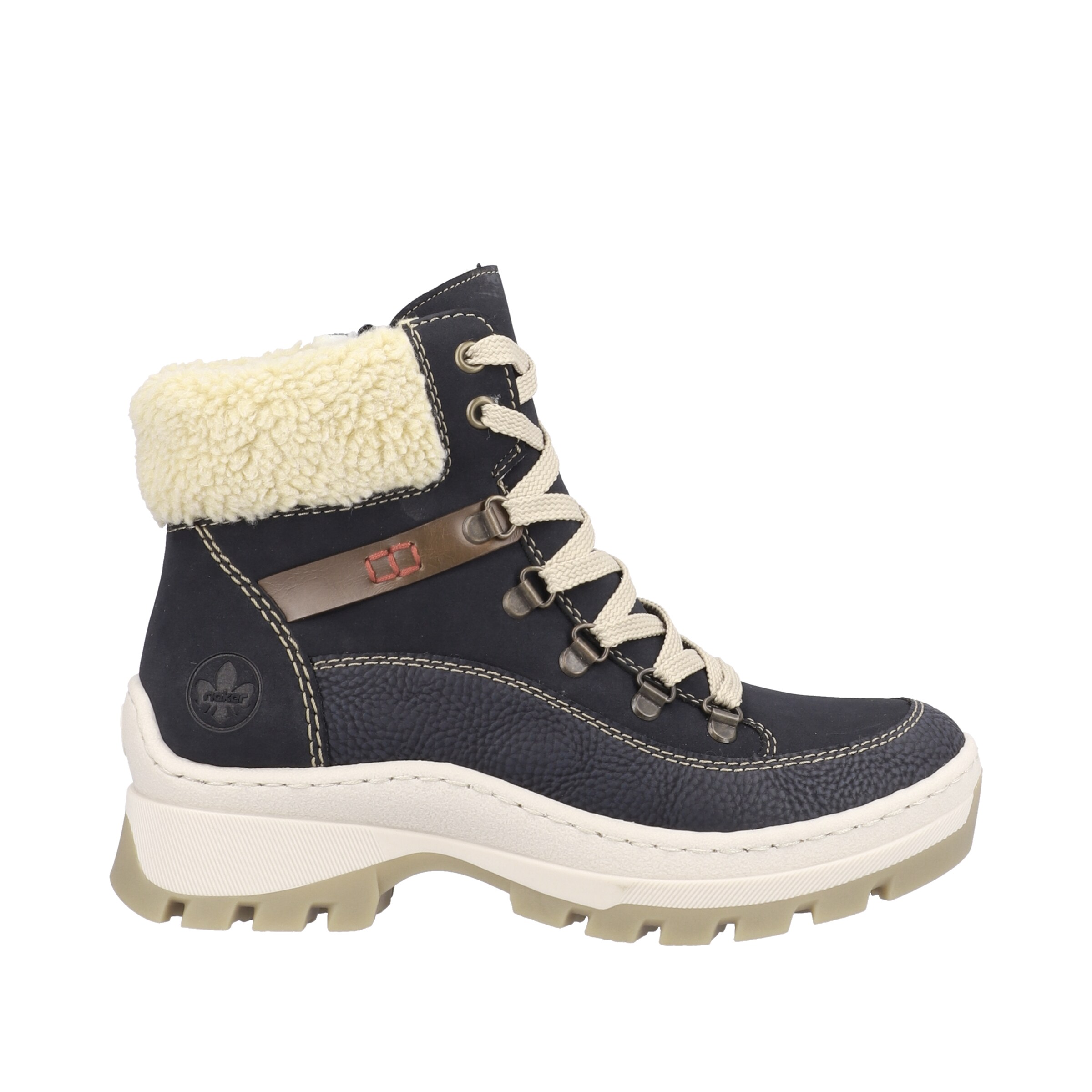 Bottes à lacets 'X9338' Rieker en bleu
