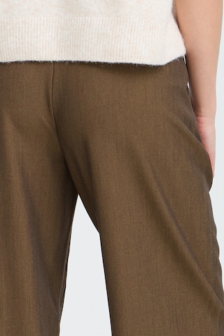 b.young - Tapered Pantalón plisado 'DANTA' en marrón