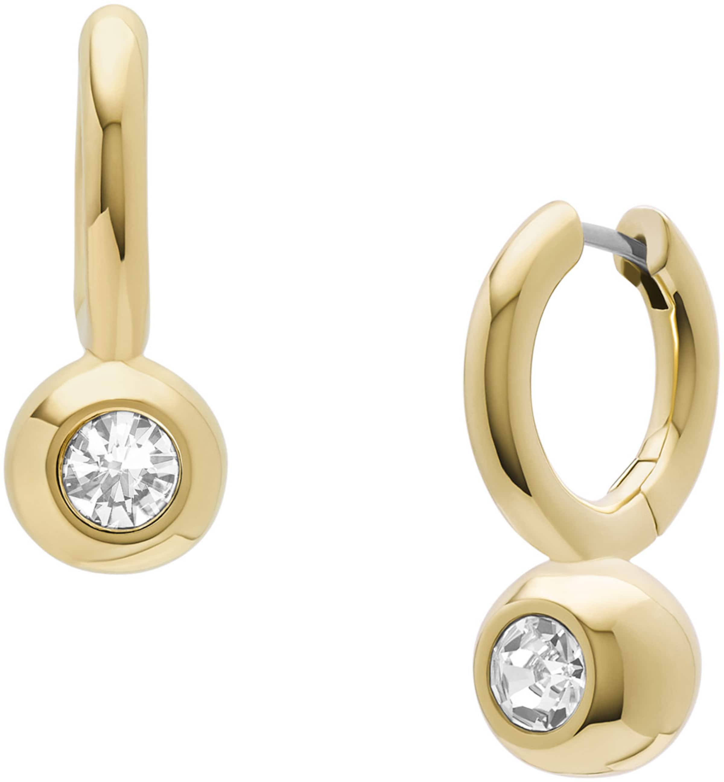 FOSSIL Ohrringe in Gold