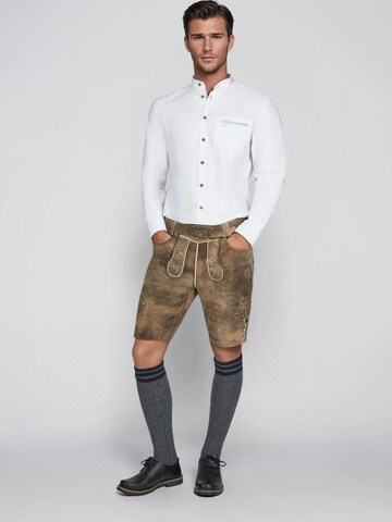 Regular Pantalon folklorique 'Herford' SPIETH & WENSKY en marron