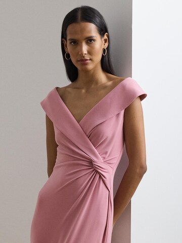 Lauren Ralph Lauren Petite Evening dress 'CLASSIC MJ-GOWN' in Pink