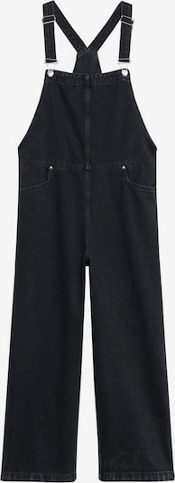 MANGO Latzjeans 'Ares' in black denim, Produktansicht
