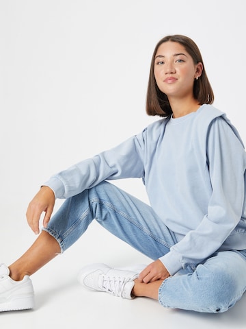 QS Sweatshirt in Blau