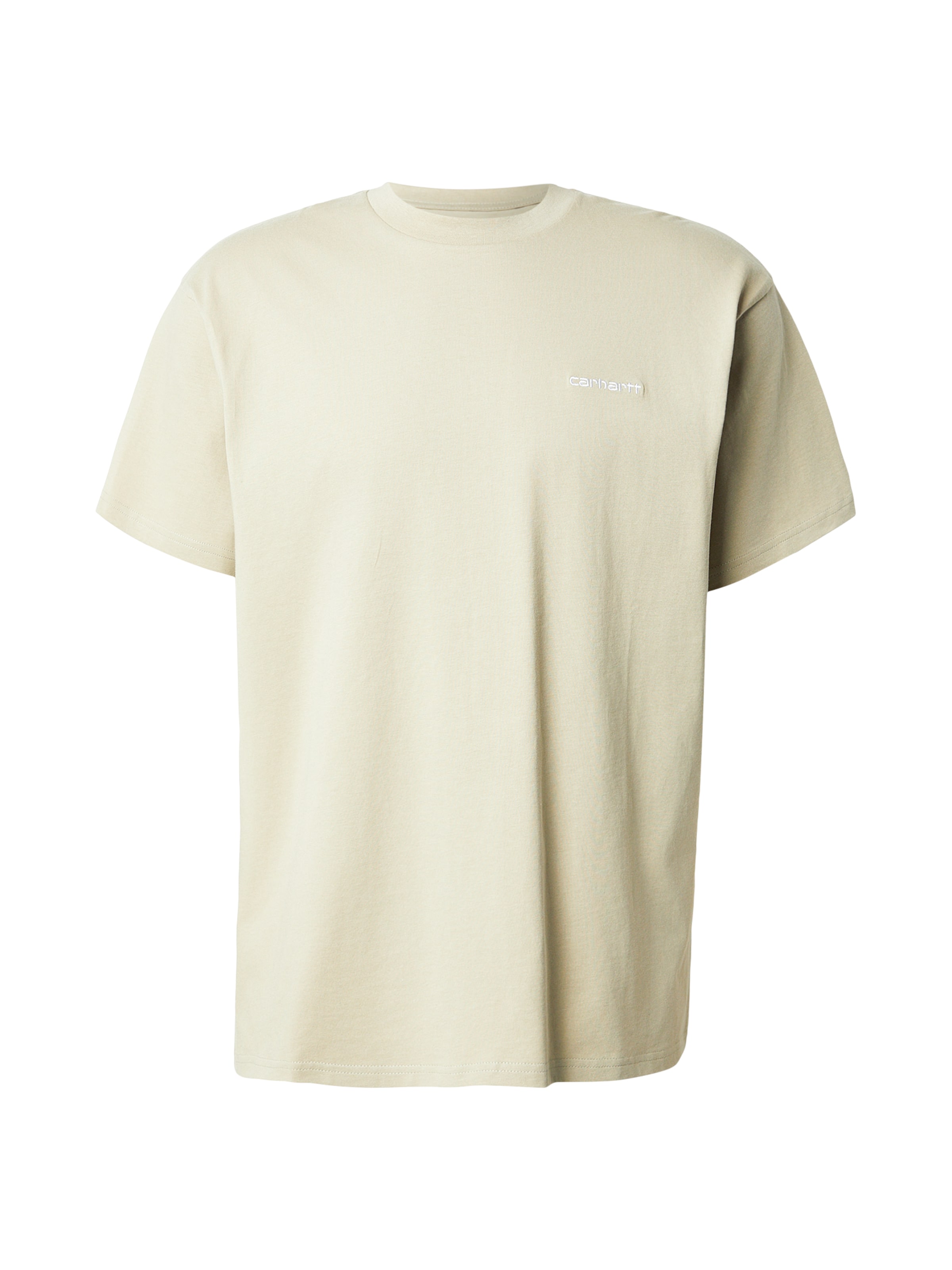 Carhartt WIP Tričko – béžová: přední strana