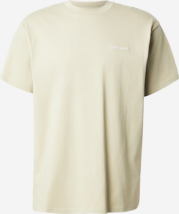 Carhartt WIP Tričko – béžová: přední strana
